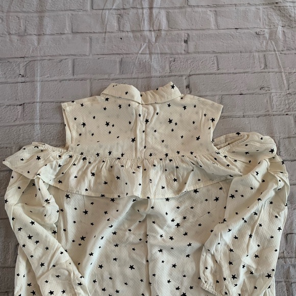 Cat & Jack Cold Shoulder Top Size 10/12 - Picture 3 of 8